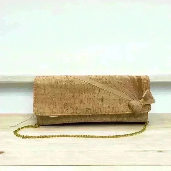J. Renee Cork clutch - Picture 1 of 8